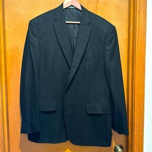 Loro Piana John W Nordstrom 100% Cashmere Sport Coat 46R. Black